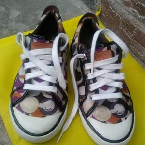 Coach Barrett poppy sneakers womens SZ 6.5
